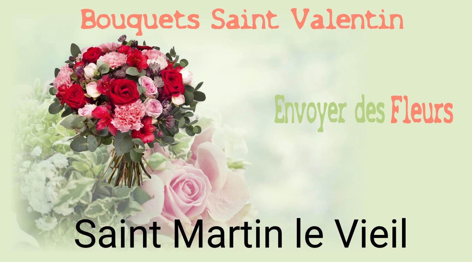 Roses de Saint-Valentin livrées à Saint-Martin-le-Vieil